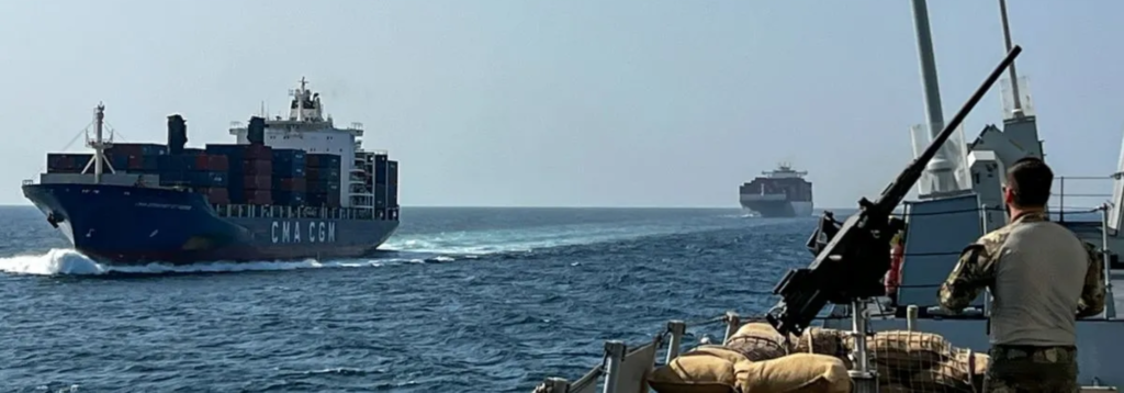 המשבר בים האדום: האיחוד האירופי מאריך את פעילות כוח האבטחה הימי עד 2026