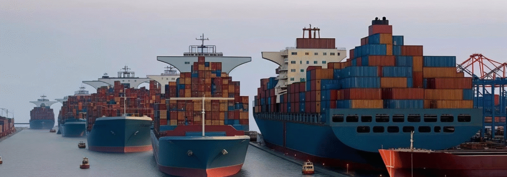 Massive Congestion in Northern European Ports: Half of the Ships Are Waiting to Dock