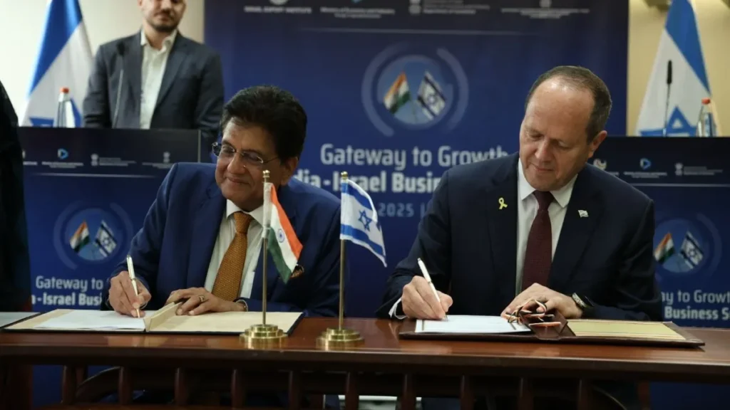 Israel and India Renew Free Trade Agreement Negotiations