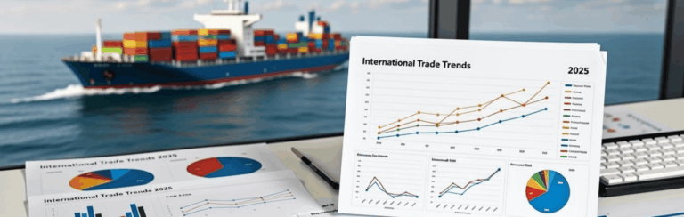מגמות בסחר בינלאומי בשנת 2025 וצפי לשנת 2026: סקירה מקיפה