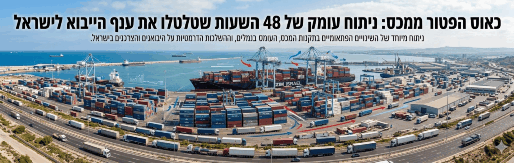 כאוס הפטור ממכס: 48 שעות של בלבול וחיובי יתר