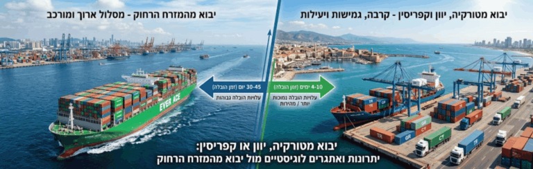 Import from Turkey, Greece or Cyprus: Logistics Advantages and Challenges vs. Import from the Far East