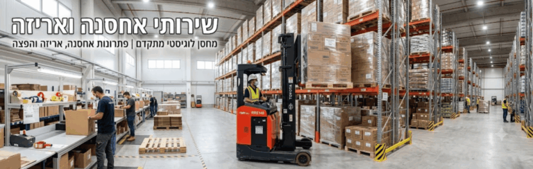 שירותי אחסנה ואריזה – המדריך המלא