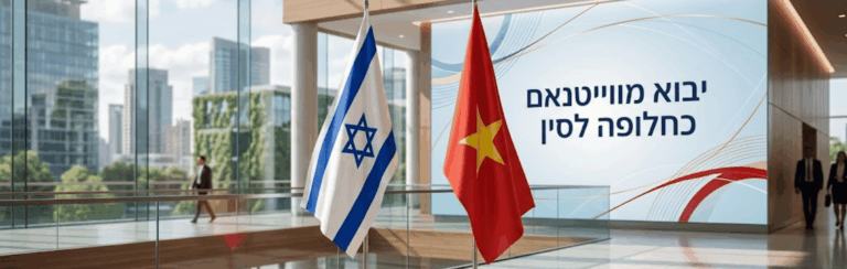 יבוא מווייטנאם כחלופה לסין: מכס, שילוח ותעודת מקור בשנת 2026